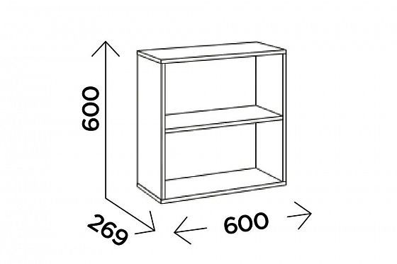 Тумба-полка навесная "Виллитус" М7 - Размеры