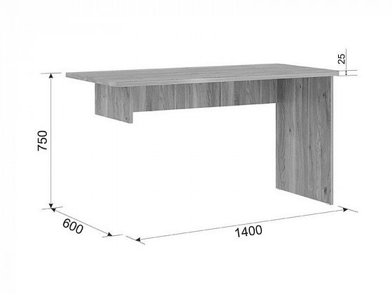 Письменный стол 33 - Размеры